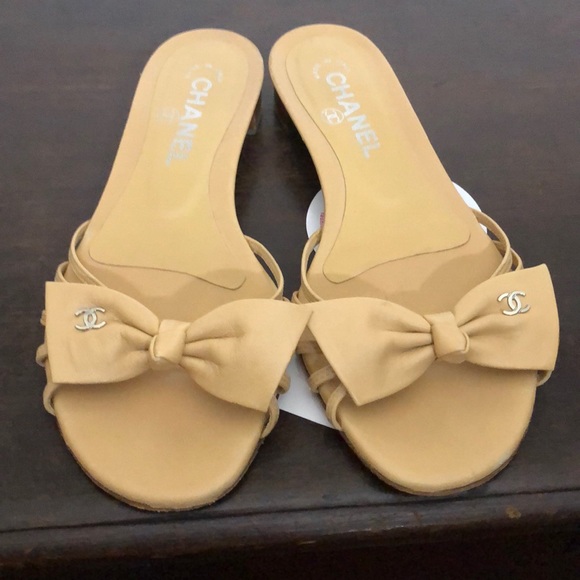 CHANEL Shoes - Chanel Bow-Tie Sandals